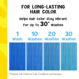 Colorlomo Blue Maintenance Shampoo Moisture Sulfate Free Clarifying Shampoo-Colorlast Color Safe Toning Shampoo for Hair Dye-Bleached Color Treated Hair
