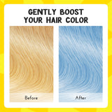 Colorlomo Blue Maintenance Shampoo Moisture Sulfate Free Clarifying Shampoo-Colorlast Color Safe Toning Shampoo for Hair Dye-Bleached Color Treated Hair
