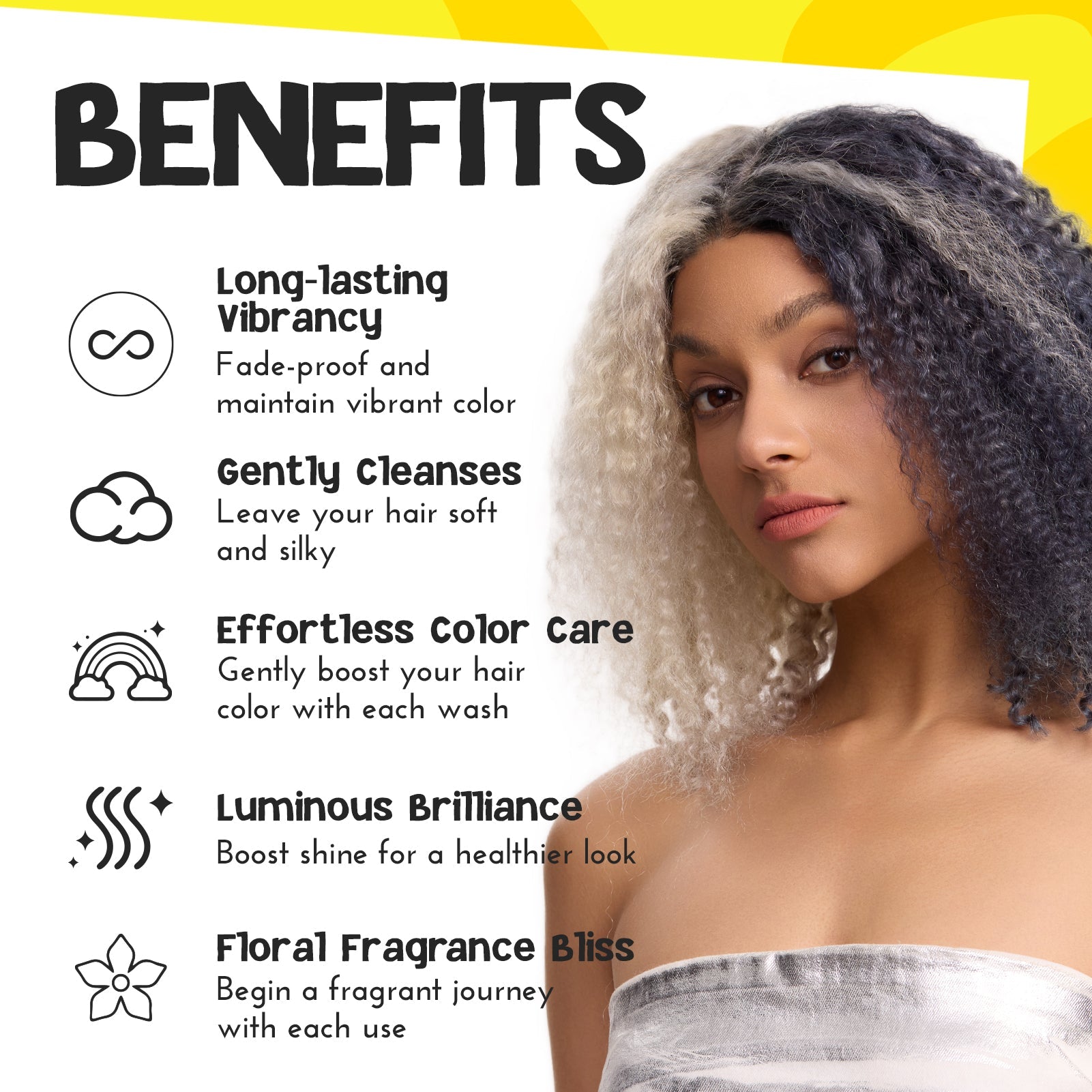 Colorlomo Grey Maintenance Shampoo Colorlast Color Safe Toning Shampoo for Hair Dye-Moisture Sulfate Free Clarifying Shampoo-Bleached Color Treated Hair
