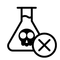 No harsh chemicals
